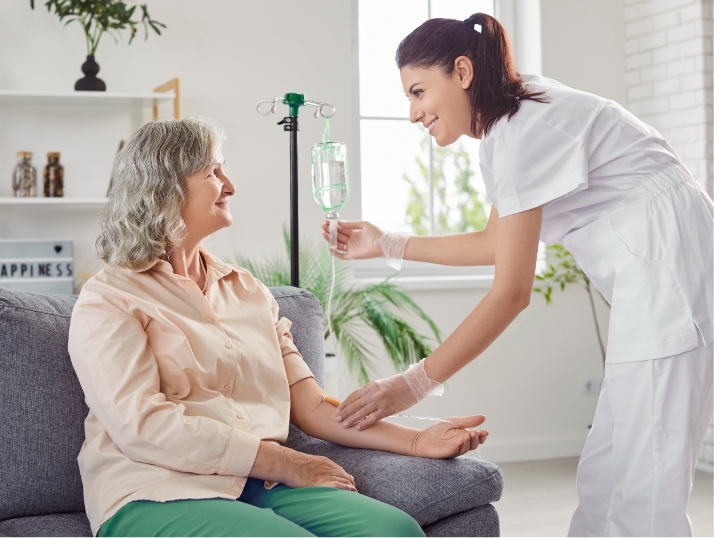 Des soins techniques et médicaux adaptés à votre condition